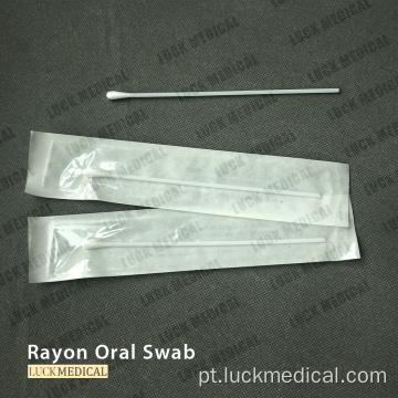 Transporte Swab Rayon/ Poliéster embrulhado individualmente CE